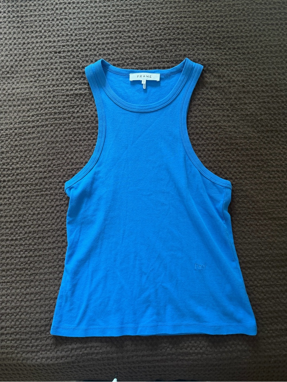 Frame Women's Electric Blue Tank Top